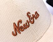 Kappe New Era - 39THIRTY Script Cord - Stone / Brown