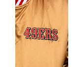 Jacke New Era - NFL Satin Bomber - San Francisco 49ers - BRZ / Scarlet