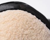 Kappe Von Dutch - Trucker Newark - Teddy/ Pu - Black/Cream