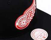 Kappe Mitchell & Ness - Conference Patch Snapback - Detroit Red Wings - Black