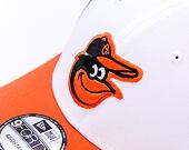 Kappe New Era 9FORTY MLB The League Baltimore Orioles Strapback Home Logo