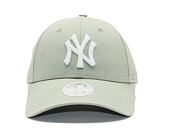 Damen Kappe New Era - MLB Metallic 9FORTY - NY Yankees - Mint Green / Off White