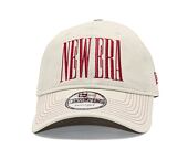 Kappe New Era - Wordmark 9TWENTY - Stone / Burgundy