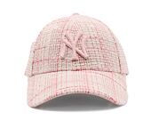 Damen Kappe New Era - MLB Tweed 9FORTY - NY Yankees - Pink