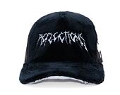 Kappe Reflection Luxury Fuzzy Trucker - Black Midnight Contrast