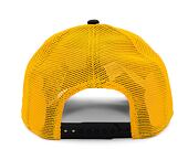 Kappe New Era - Summer Patch 9FORTY Trucker - Black / Grilled Yellow
