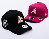 Kappe New Era - MLB World Series Patch 9FORTY A-Frame - Oakland Athletics - Black / Gold