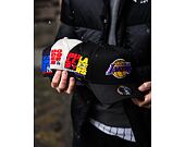 Kappe New Era - NBA Side Patch 9FORTY A-Frame - LA Lakers - Black