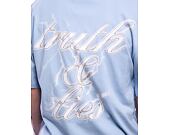 T-Shirt Karl Kani - Retro T&L Backprint Tee light - blue/white