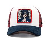 Kappe Capslab X Naruto - Sasuke Itachi - Serge Coton Mesh Imprime