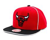 Kappe Mitchell & Ness - Chicago Bulls - Pipe Snapback - Red