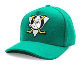 Kappe Mitchell & Ness - Anaheim Ducks - Kicking Wool Pro Strapback Vntg - Teal