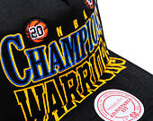 Kappe Mitchell & Ness - NBA Big Champ Trucker - Golden State Warriors - Black