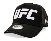 Kappe New Era - UFC MMA 9FORTY E-Frame Trucker - Black / White