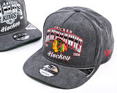 Kappe New Era -  9FIFTY A-Frame NHL Washed - Chicago Blackhawks - Black