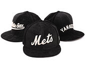 Kappe New Era - "MLB 59FIFTY Day - Velour" - NY Mets - Black