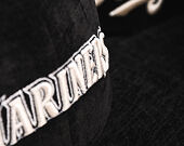 Kappe New Era - "MLB 59FIFTY Day - Velour" - Seattle Mariners - Black