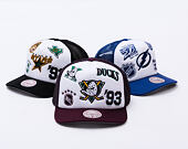 Kappe Mitchell & Ness - Gridlock Trucker Vntg - Anaheim Ducks - White