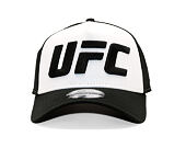Kappe New Era - UFC MMA Core Logo 9FORTY Trucker - White / Black