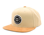 Kappe Brixton - Oath Iii Snapback - Sand/Light Brown Corduroy