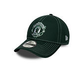 Kappe New Era - Contrast Stitch 9FORTY - Manchester United FC - Dark Green