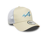 Kappe New Era - F1 Seasonal POP 9FORTY Trucker - Alpine Racing - Stone