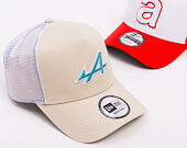 Kappe New Era - F1 Seasonal POP 9FORTY Trucker - Alpine Racing - Stone