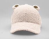 Kinder Kappe New Era - Winter Borg Teddy Fleece Ears 9FORTY - Stone