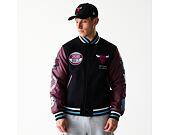 Jacke New Era - NBA Patch Varsity Jacket - Chicago Bulls - Black