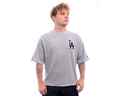 T-Shirt New Era - MLB Waffle Tee - LA Dodgers - Grey