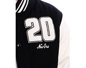 Jacke New Era - Patch Varsity Jacket - Black