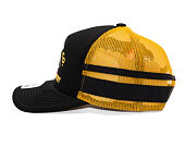 Kappe Brixton - Ford Built Tough Mp Trucker Hat - Burnt Rubber/Empire Yellow