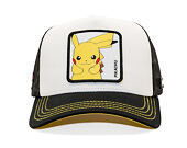 Kappe Capslab - Pokémon Trucker - Pikachu - Black / White