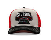 Kids Kappe Stetson - Trucker Cap Garage American Heritage - Black/Grey