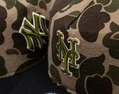 Kappe New Era "Three Looms × MLB Wool Duck Camo" 19TWENTY - NY Mets