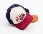 Kappe Stetson - Trucker Cap Vintage Racing - Wine/Off-White