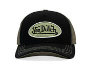 Kappe Von Dutch - Trucker - Classic Logo - Black/Green