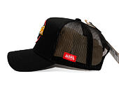 Kappe Von Dutch - Flying Eyeball Keep An Eye Out Trucker - Black
