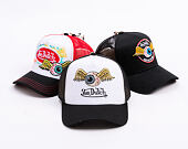Kappi Von Dutch - Trucker - Eye Out Logo - Weiß/Schwarz