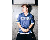 Trikot New Era - NBA Button Jersey Shirt - LA Lakers - Muted Indigo