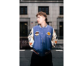 Jacke New Era - NBA Patch Varsity Jacket - LA Lakers - Muted Indigo