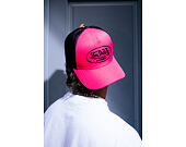 Kappe Von Dutch - Trucker - Rubber Logo Pink/Black
