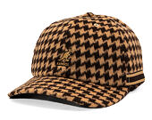Kangol - Block Zig Baseball Cap - Brown