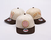 Kappe Mitchell & Ness - Blush Sand Classic Red - Brooklyn Nets - Sand/Brown