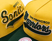 Kappe Mitchell & Ness - Harvest Gold Pro Crown - Golden State Warriors - Gold/Green