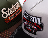 Kappe Stetson - Trucker Cap Garage American Heritage - Black/Grey
