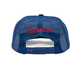 Kappe Mitchell & Ness - NHL Vintage Block Trucker - New York Rangers - Cream