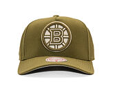 Kappe Mitchell & Ness - NHL Fashion Basic Pro - Boston Bruins - Olive