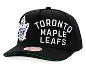 Kappe Mitchell & Ness - NHL Busted Pro - Toronto Maple Leafs - Black