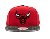 Kappe Mitchell & Ness - NBA Denim Patchwork - Chicago Bulls - Red